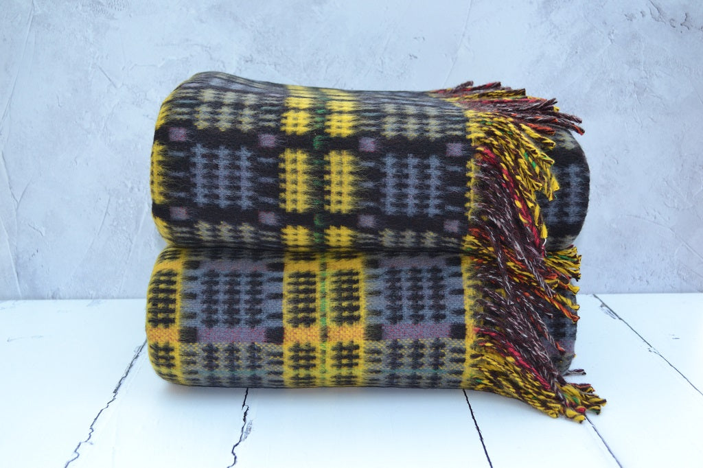 Sale - blankets and throws, books and magazines and tartan scarves