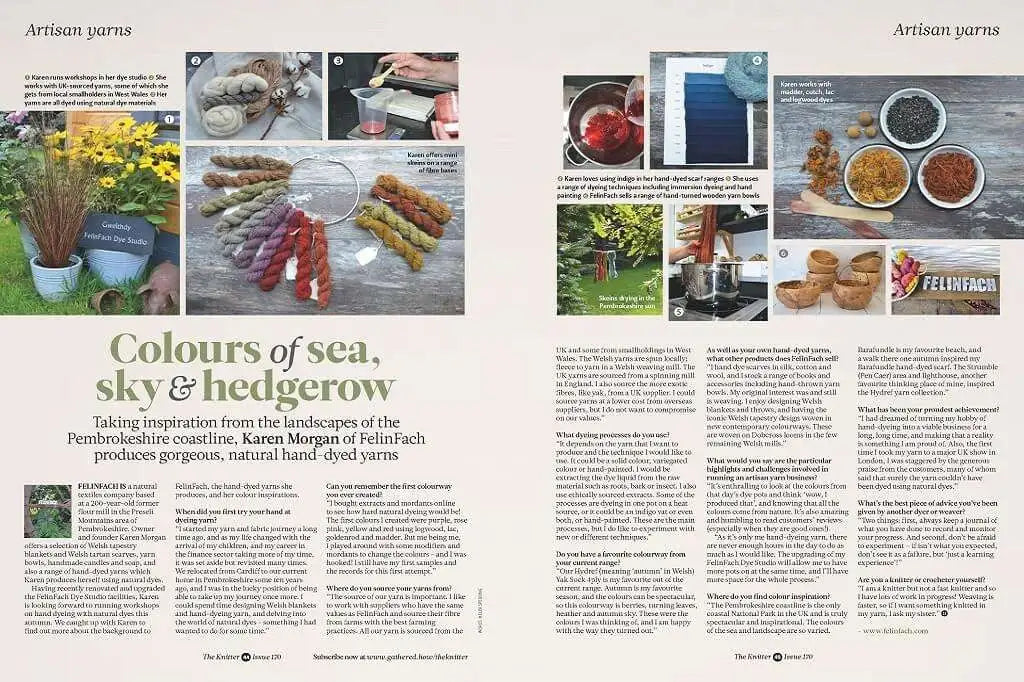 Experienced natural dye tutor