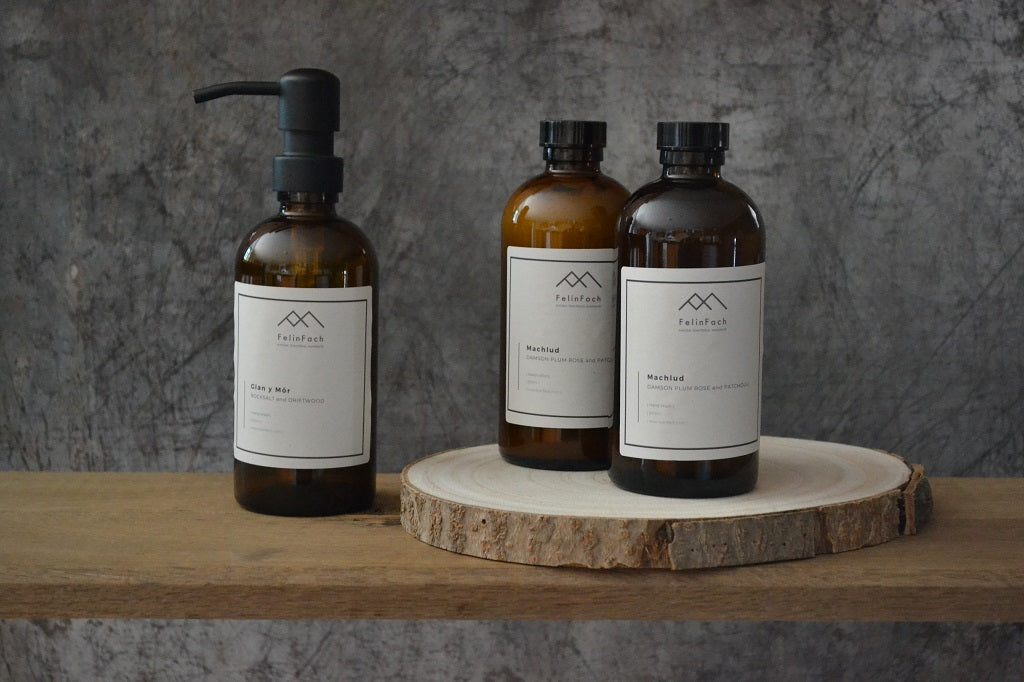 Natural hand poured hand wash and hand lotion - Machlud - Sunsets