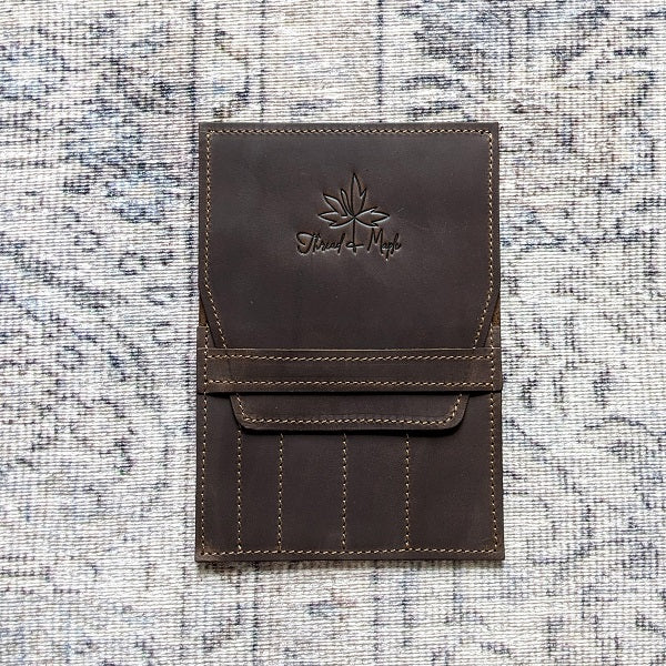 Thread and Maple - Hook and Needle Holder Slip Chocolate