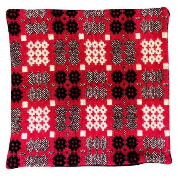 Welsh blanket cushion - Pontyglasier