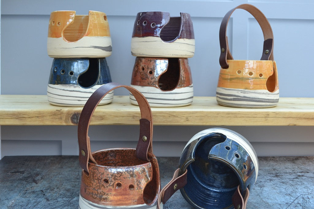 Ceramic Yarn Bowls - handmade in Wales