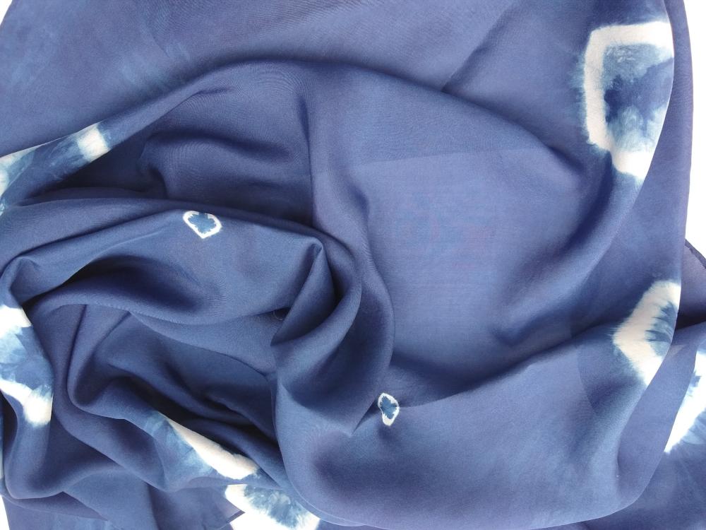 Silk Scarf - Shibori