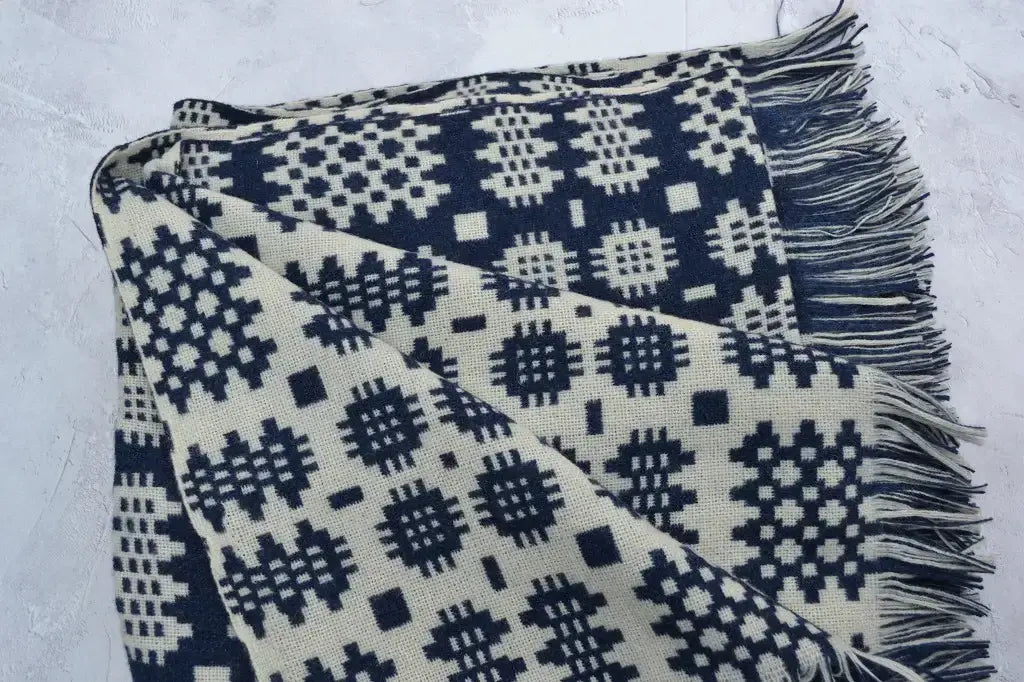 Welsh tapestry blanket - Conwy 1