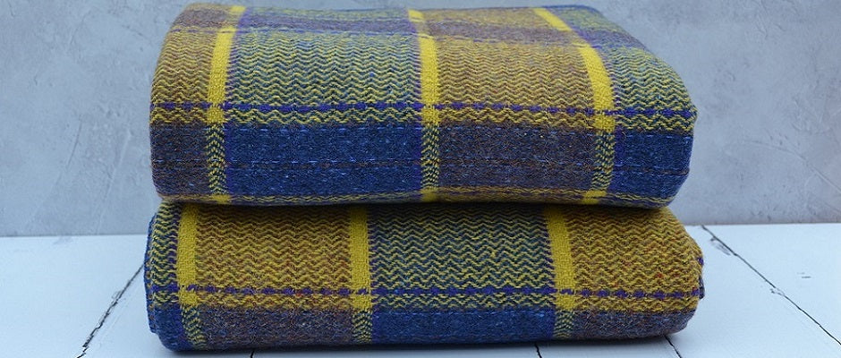 Welsh Blank - A Piece of Welsh Weaving Heritage - Only a Few Left.