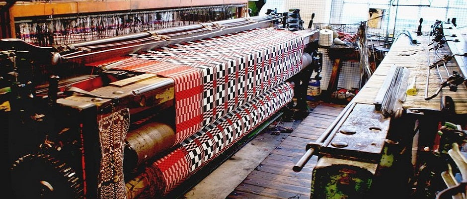 Welsh tapestry blankets, hand woven in limited numbers in Wales from pure new wool
