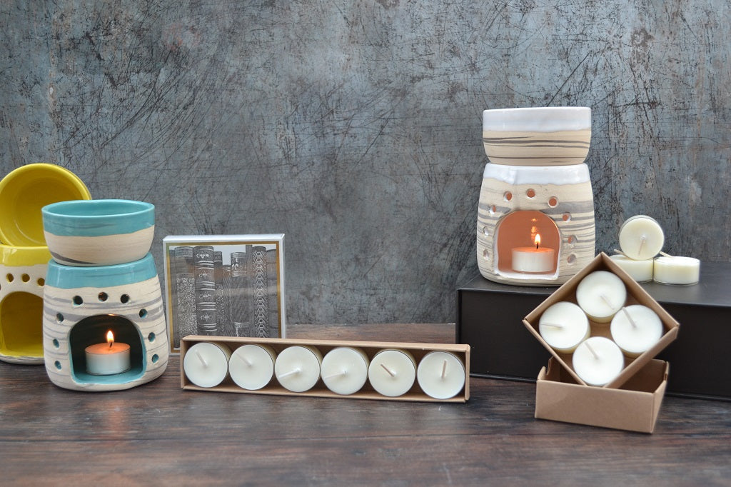 Tealight candles, another lovely way to create soft lighting and ambience in your home 