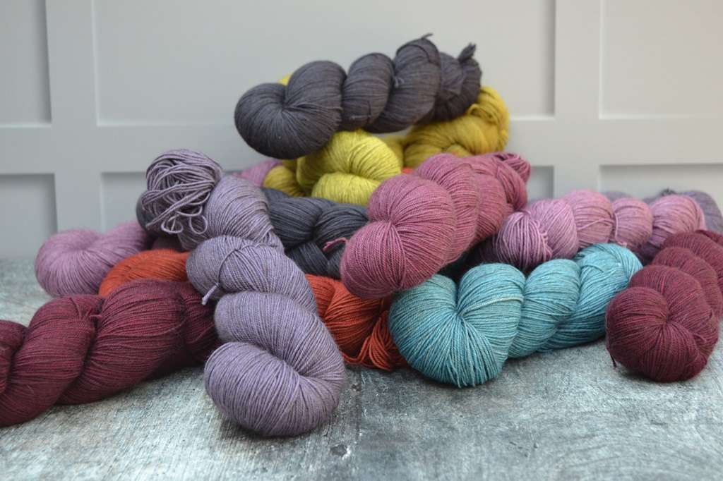 Yarn Shop. hand dyed yarn, yarn for sale. Yarn bowls and world leading brands for knitters and crafters