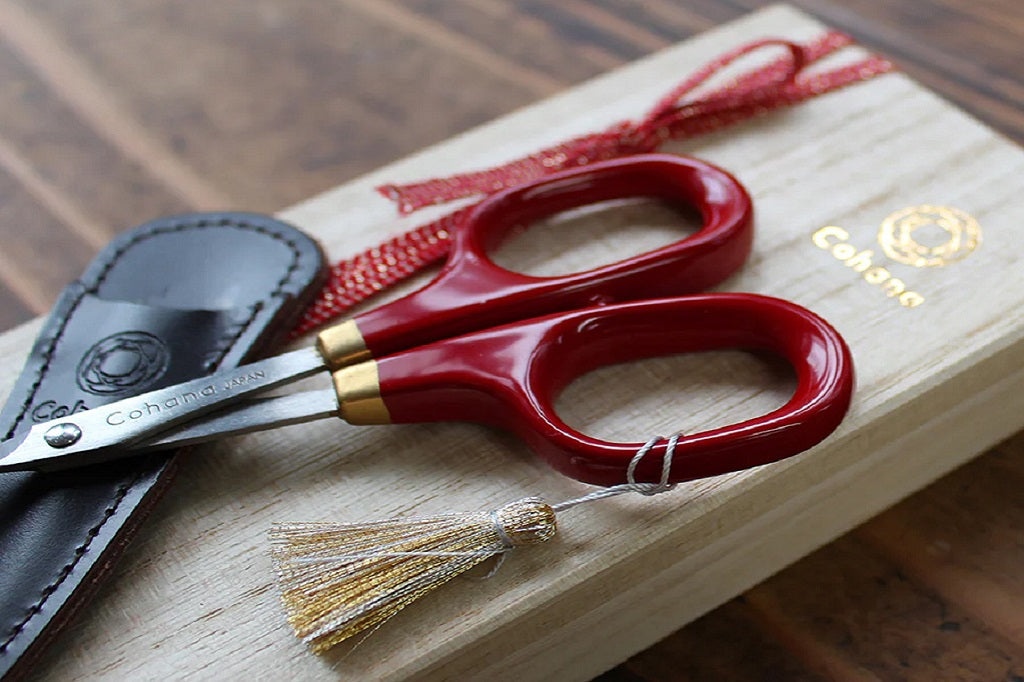 Cohana's scissors, snips and shears including the Sakura 2023 limited edition products
