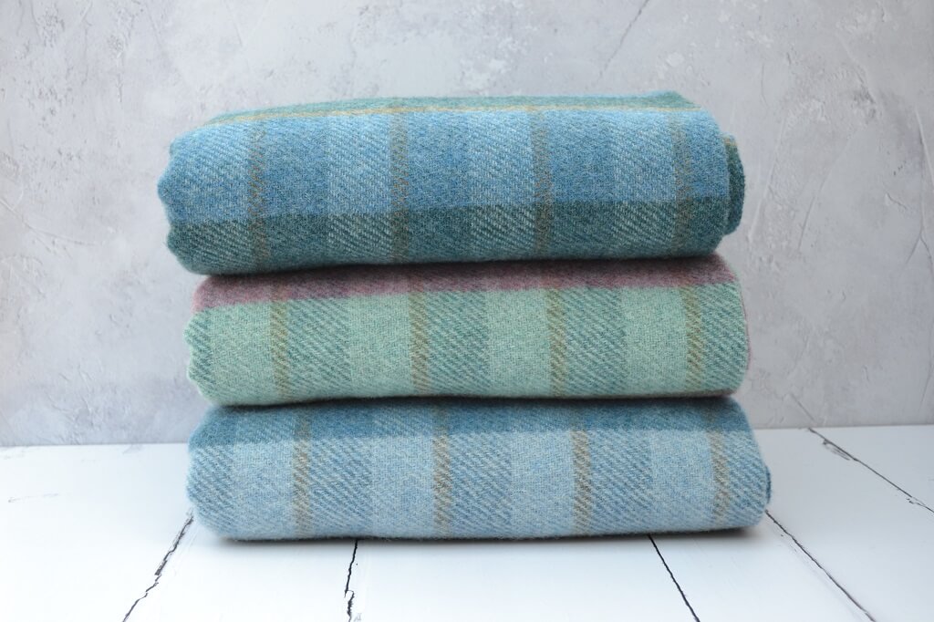Wool Throws - Hand woven in Wales in limited numbers