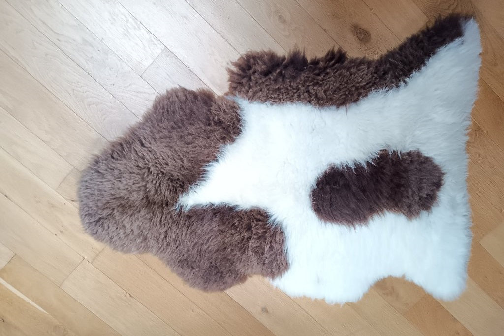 Sheepskin rug - Jacob rare breed 2