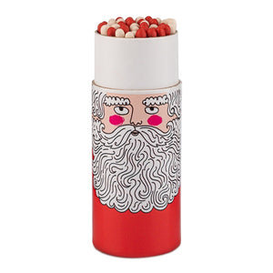 Archivist Candle Matches - Father Christmas open