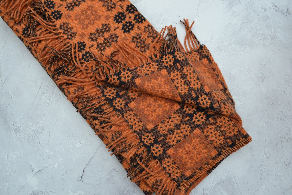 Welsh blanket Brianne Opened