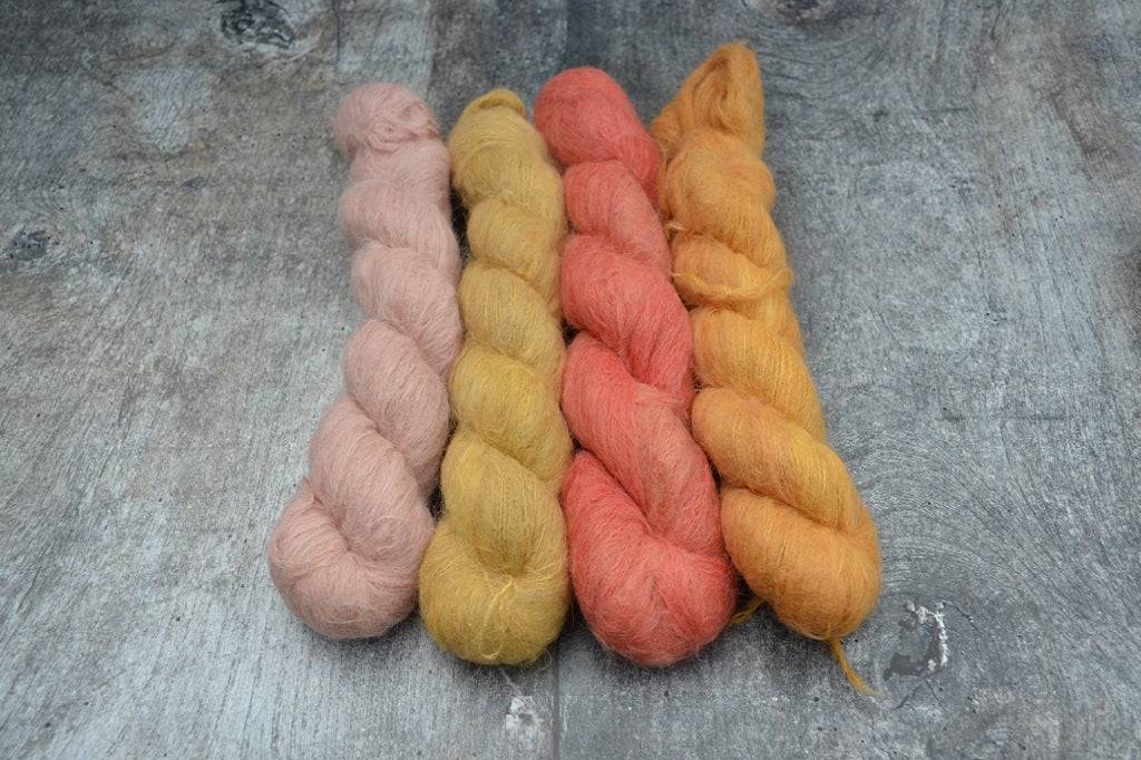 Hand Dyed Yarn Specialty - Suri Silk 2