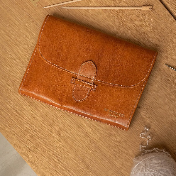 ReDesigned Project 18 - Leather Organiser for Knitting Needles