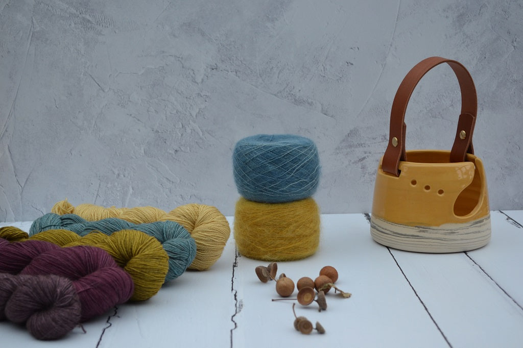 Yarn shop, hand dyed yarn, tools and accessories for crafters and knitters