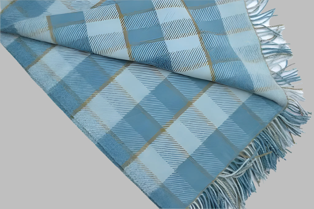 Abereiddi Welsh Blanket. The perfect combination of luxury and craftsmanship. Soft to touch wool throws are woven in Wales and bring a touch of elegance to any home 5