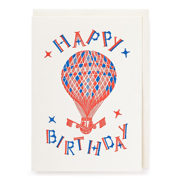 Archivist Luxury greeting cards - Balloon Birthday