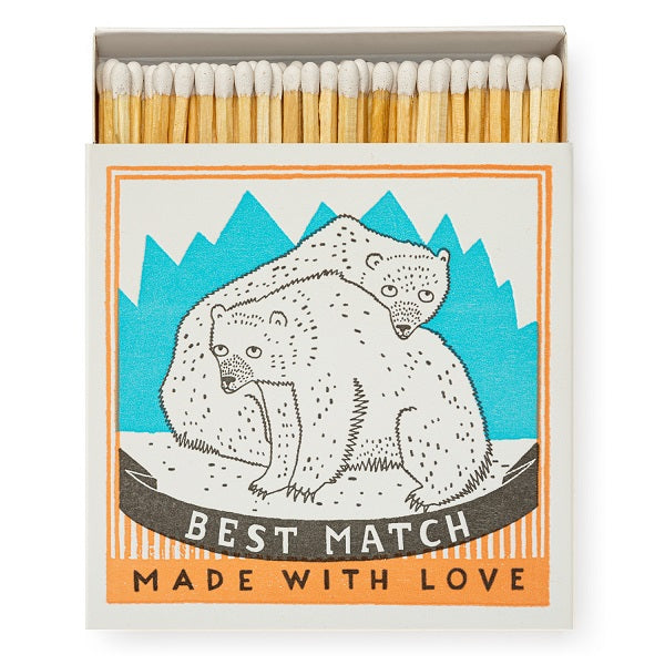 Archivist Polar Bear Candle Matches