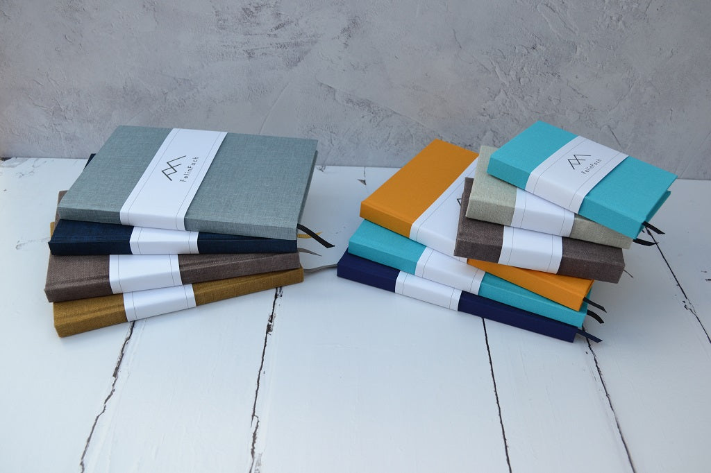 Hand Bound Books - A5 and A6 sizes – Bound with quality book cloth