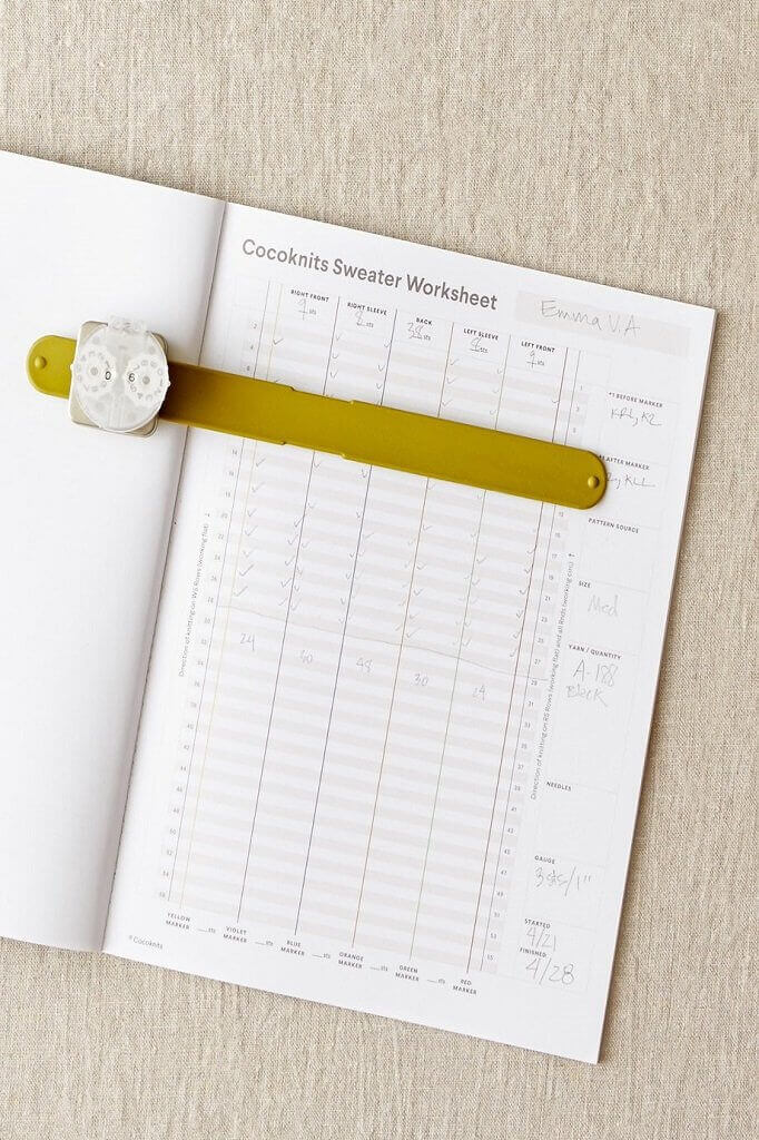 Cocoknits Sweater Worksheet – Part of a system – called the Cocoknits Method – for knitting sweaters using the colour-coded Cocoknits Method simple and straightforward, with very little counting needed. 2