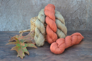 Hand Dyed Yarn, Lace - Baby Alpaca, Silk, Linen