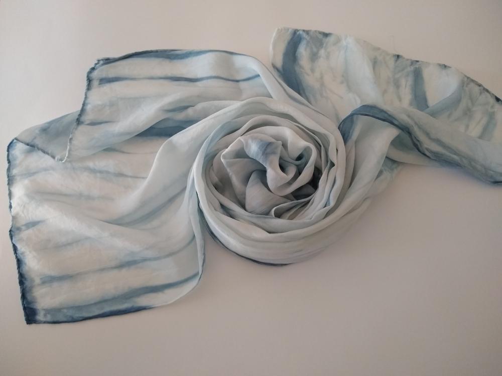Traeth mawr silk scarf