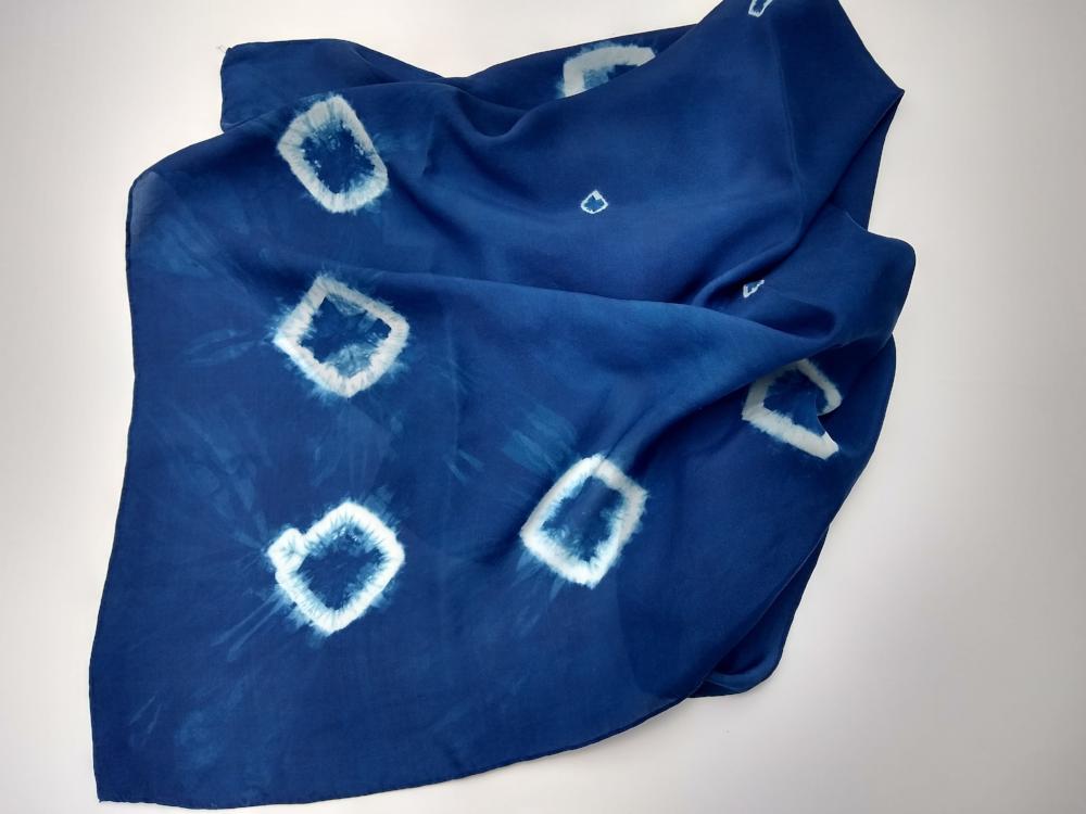 Silk Shibori Scarf