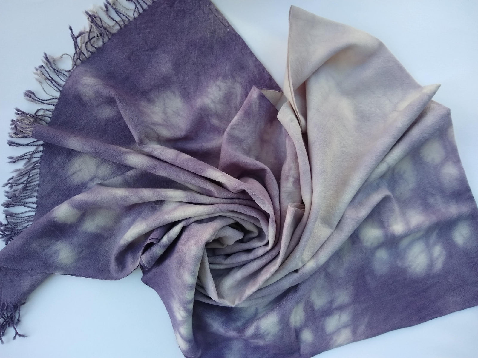 Hand Dyed Merino Wool Scarf