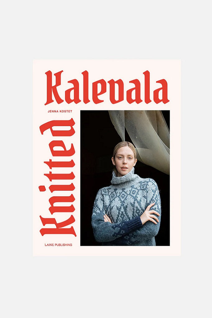 Laine  Books Knitted Kalevala cover