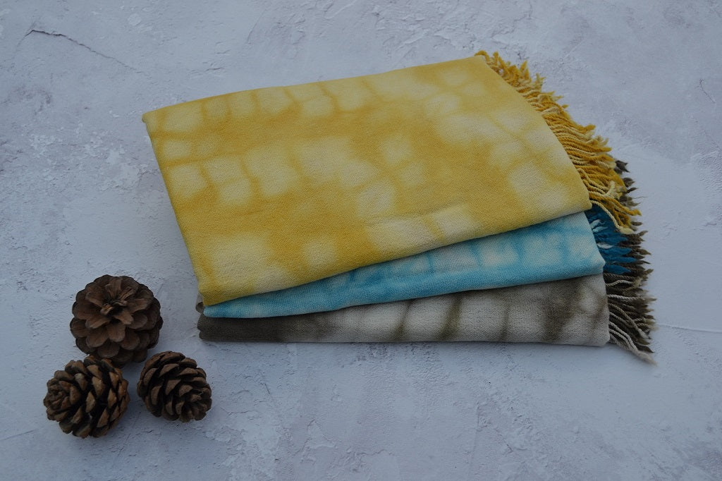 Hand Dyed Merino Wool Scarf