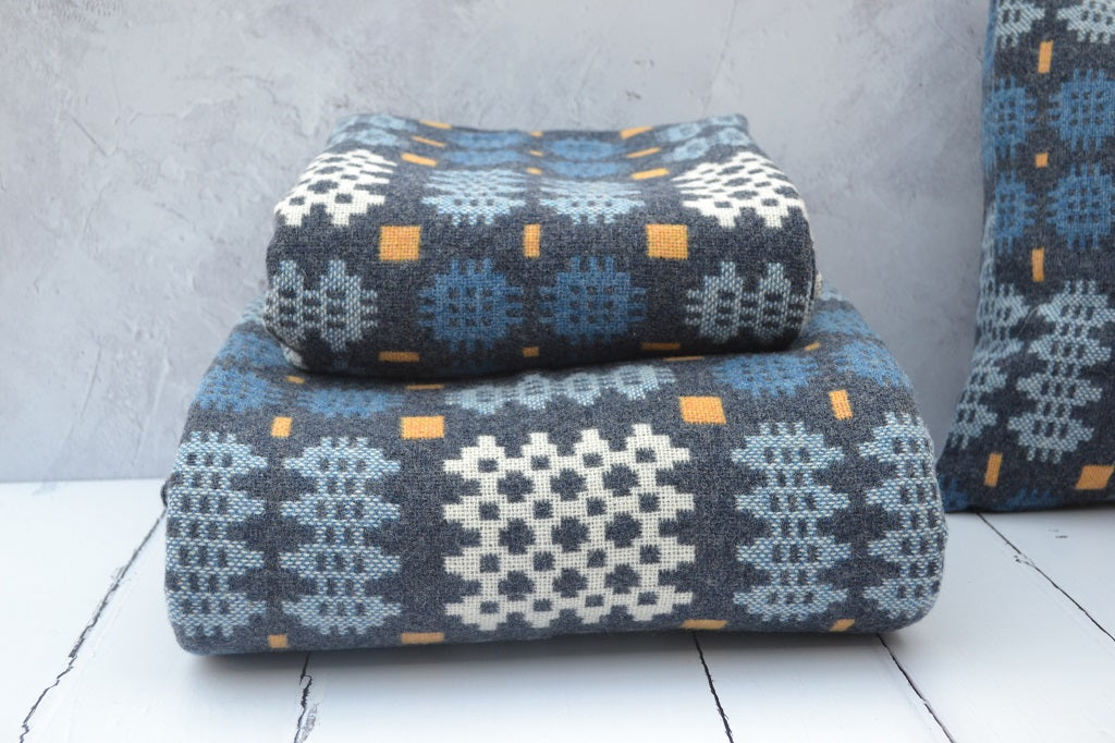 Welsh Tapestry Blankets | Welsh rugs | Hiraeth - FelinFach