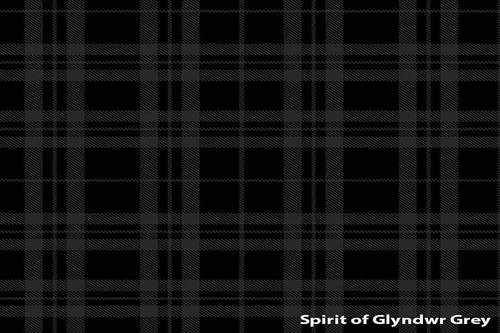 Owain Glyndwr (Grey)- Tartan Scarf Embrace your heritage with a luxury, pure new worsted wool tartan scarf.
