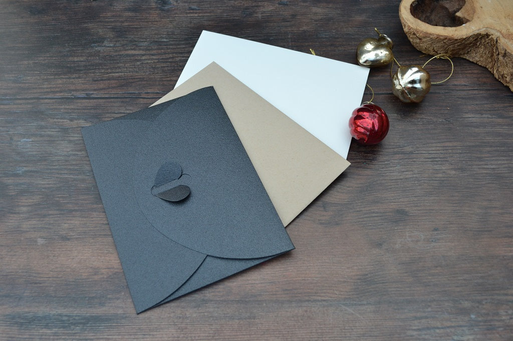 £1.50 Add a Charcoal Grey Premium Envelope