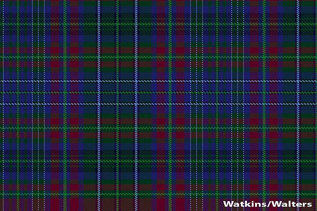Walters - Watkins Welsh tartan scarf