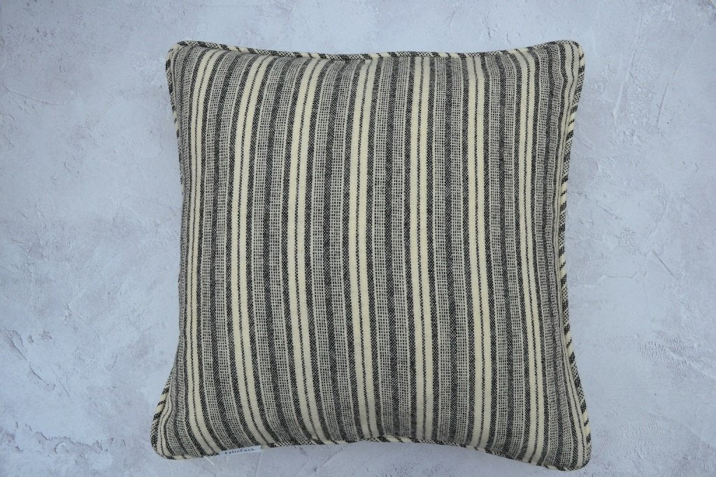 Grey Cream Stripe