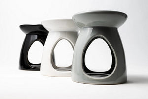Wax Burners in Grey and White